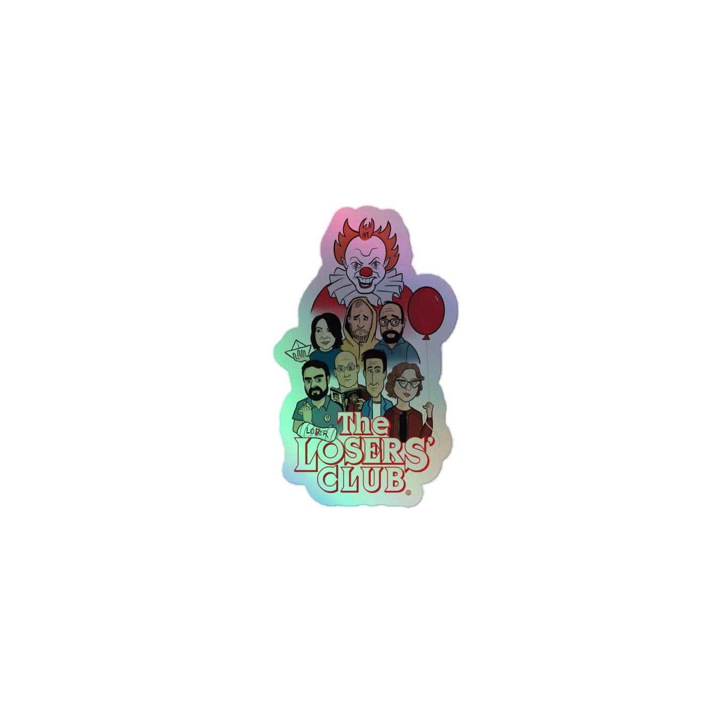 The Losers' Club Holographic Sticker