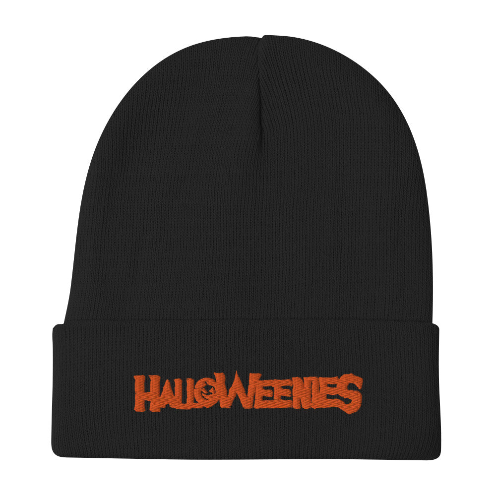 Halloweenies Embroidered Beanie
