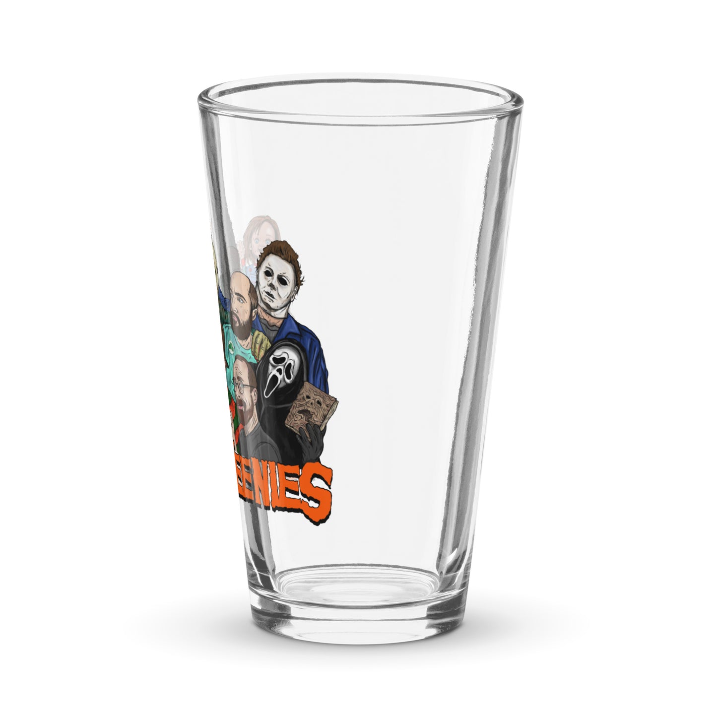 Halloweenies Glass Tumbler
