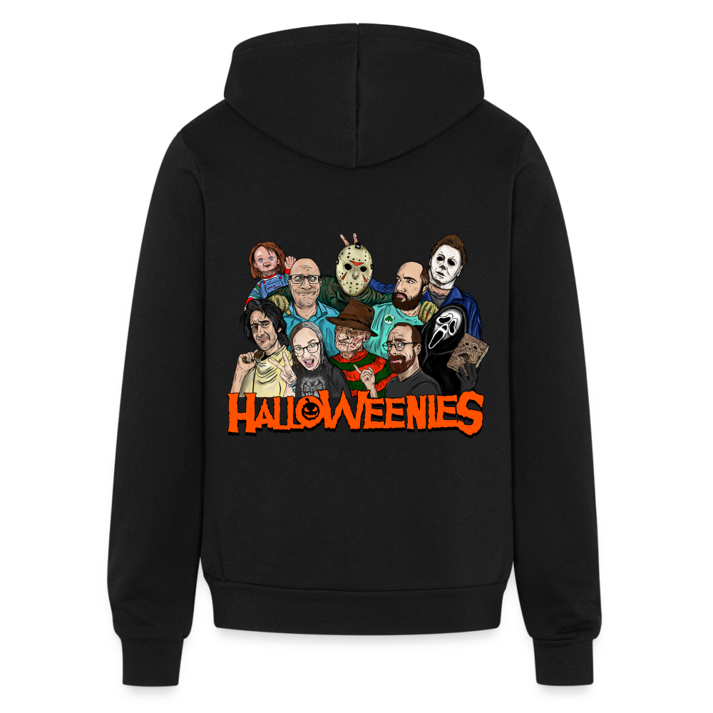 We're a Horror Family Full Zip Hoodie - black