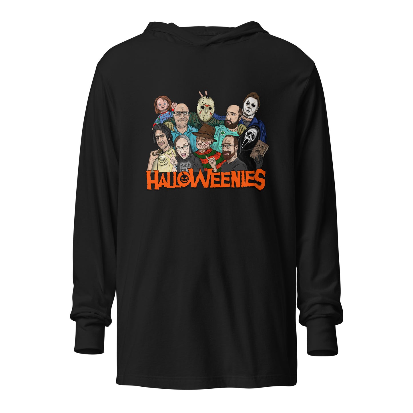 Halloweenies Hooded Long-Sleeve Tee