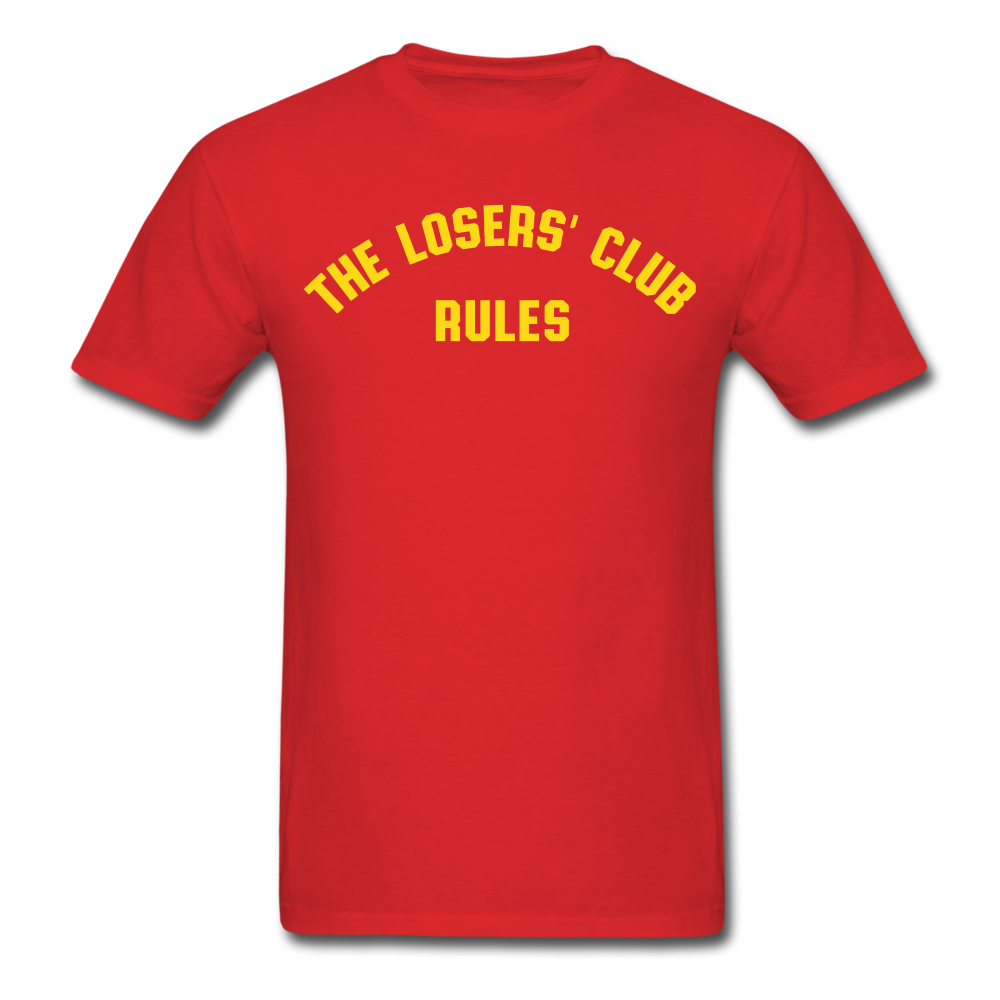 The Losers' Club Rules Unisex T-Shirt - red