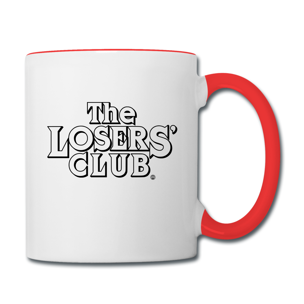 Crimson King Mug - white/red