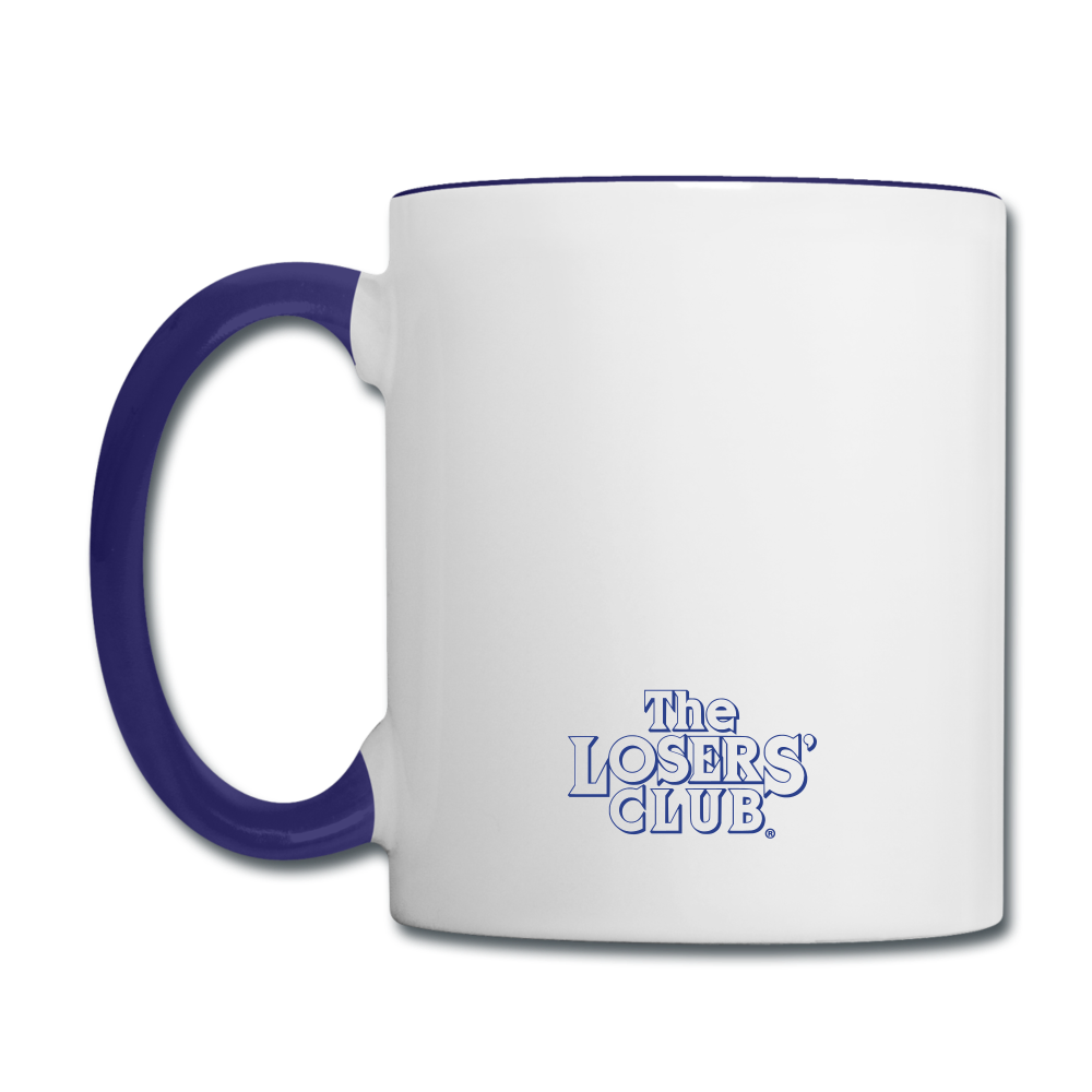 King's Dominion Coffee Mug - white/cobalt blue