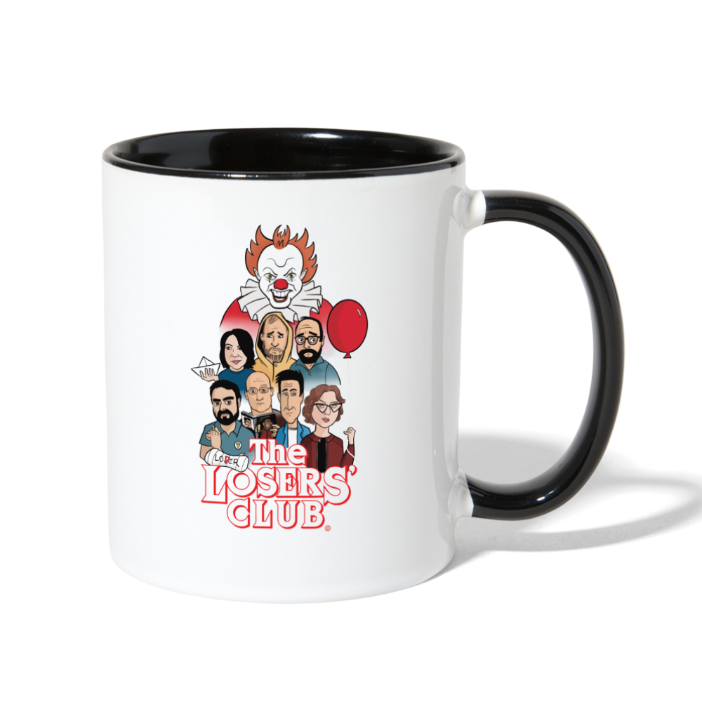 Meet The Losers Contrast Coffee Mug - white/black
