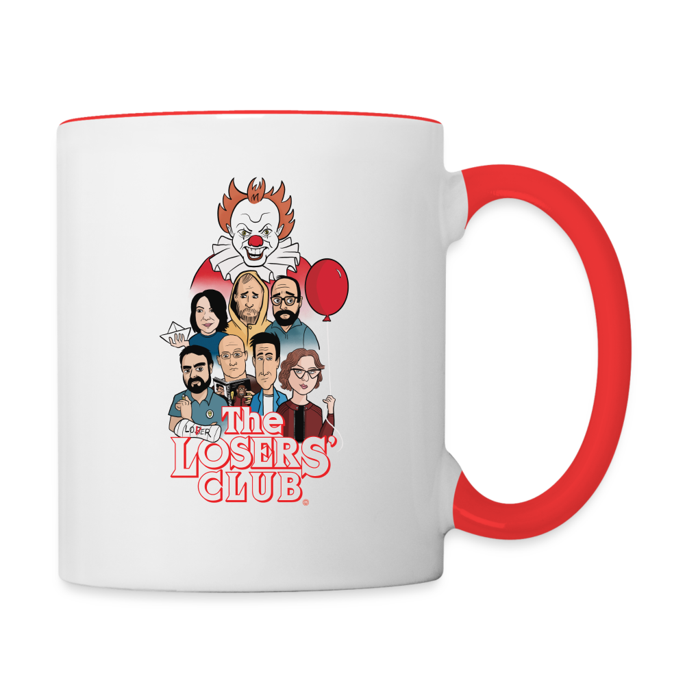 Meet The Losers Contrast Coffee Mug - white/red