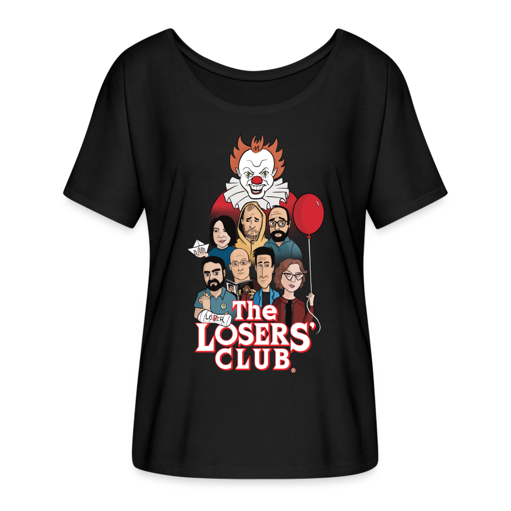 Losers Forever Flowy T-Shirt - black