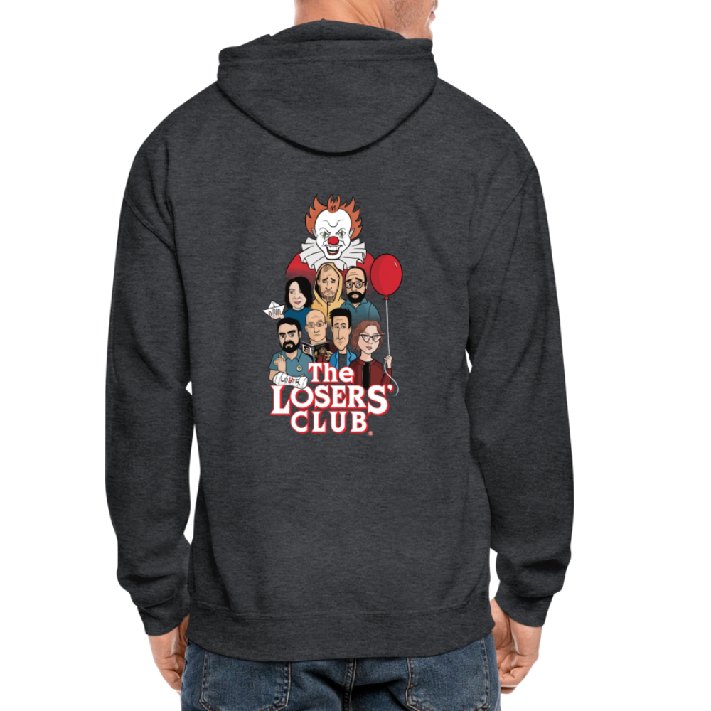 January Embers Hoodie - deep heather