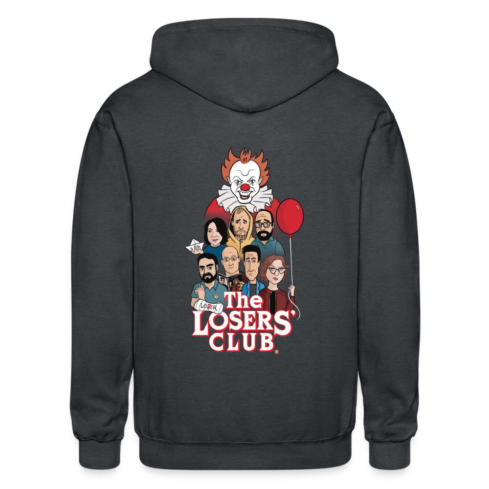 January Embers Hoodie - deep heather