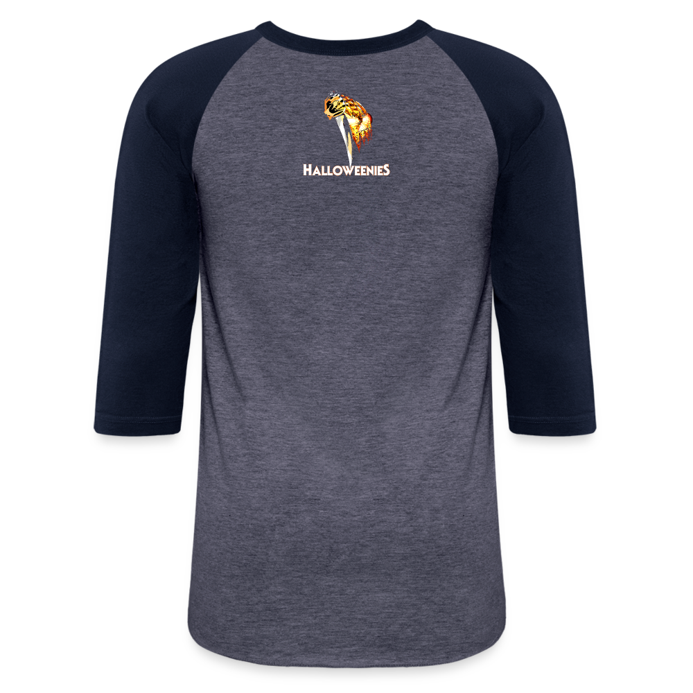 Sartain Lives Baseball T-Shirt - heather blue/navy