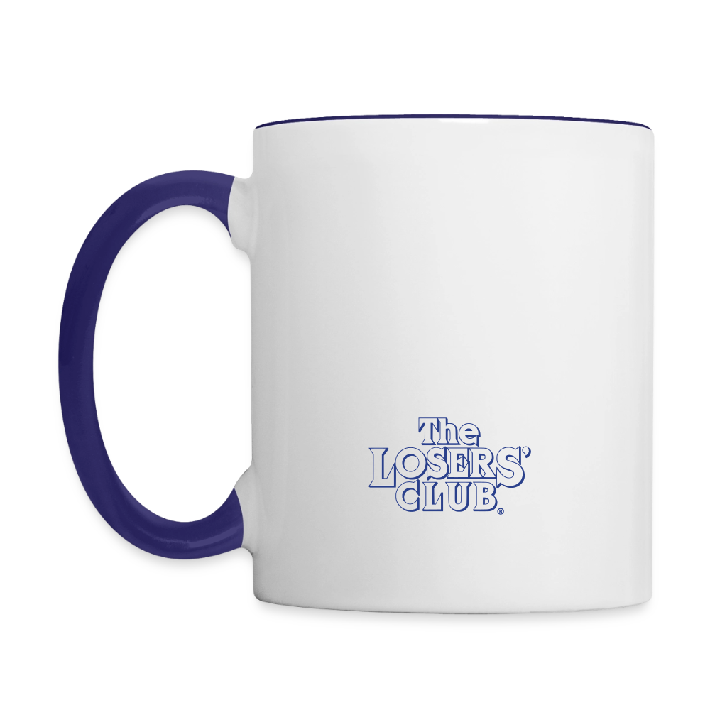 King's Dominion Coffee Mug - white/cobalt blue