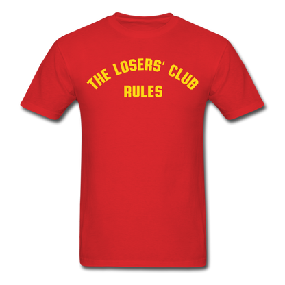 The Losers' Club Rules Unisex T-Shirt - red
