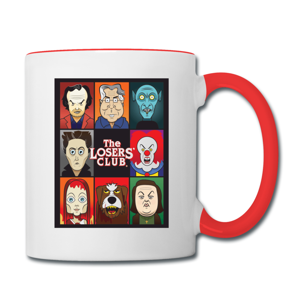 "We're Family!" Mug - white/red