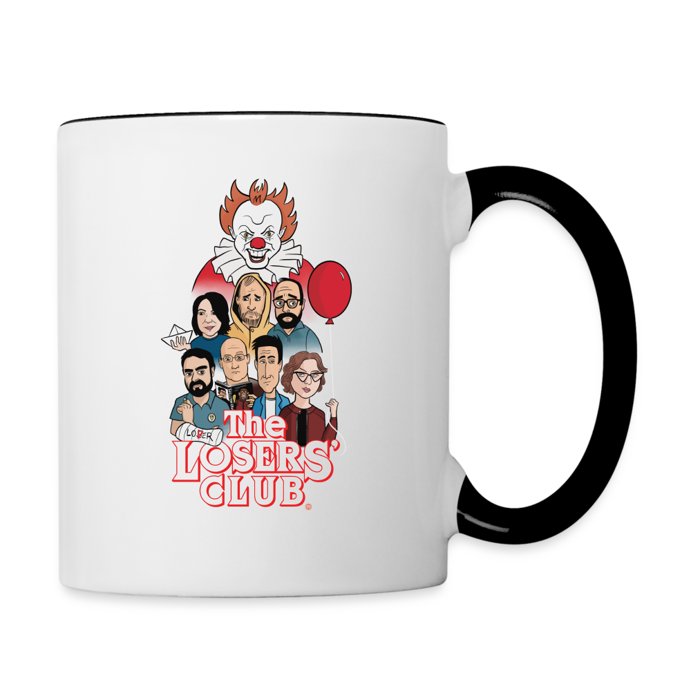Meet The Losers Contrast Coffee Mug - white/black