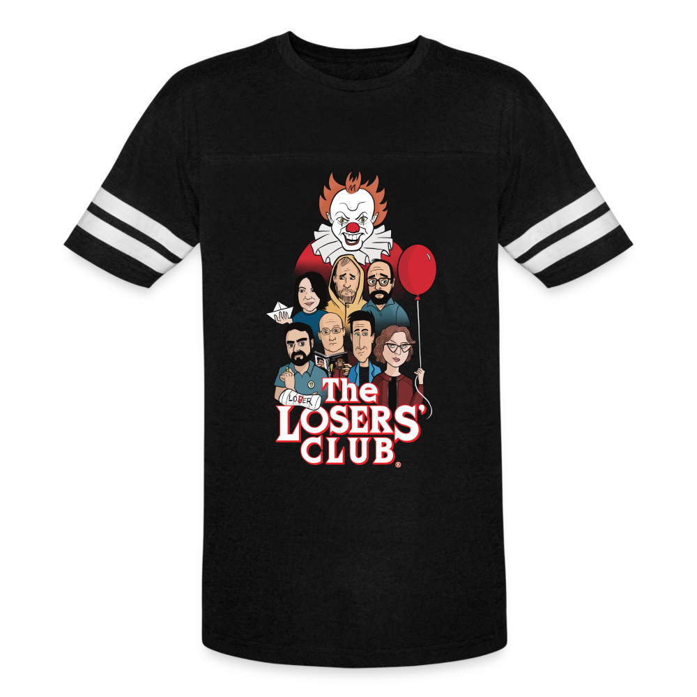 Meet the Losers Vintage Sport T-Shirt - black/white