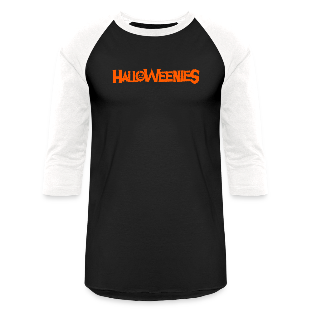 Halloweenies Baseball T-Shirt - black/white