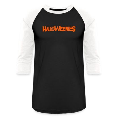 Halloweenies Baseball T-Shirt - black/white