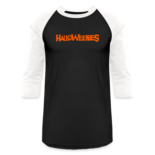 Halloweenies Baseball T-Shirt - black/white