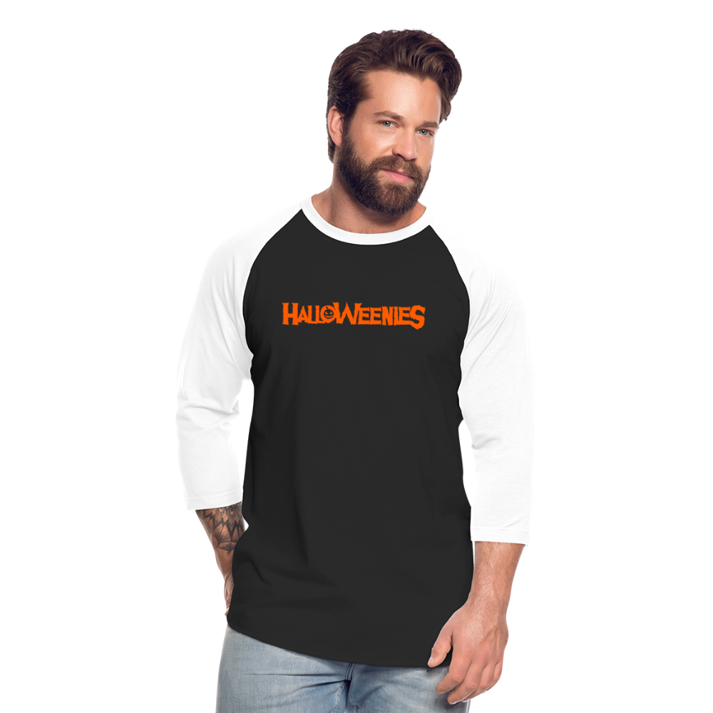 Halloweenies Baseball T-Shirt - black/white