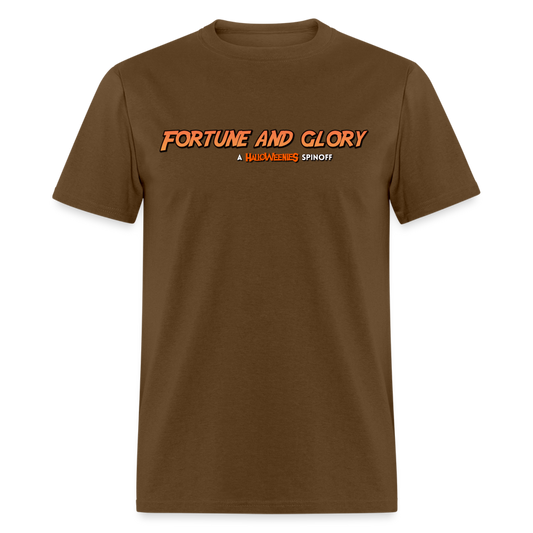 Fortune and Glory Tee - brown