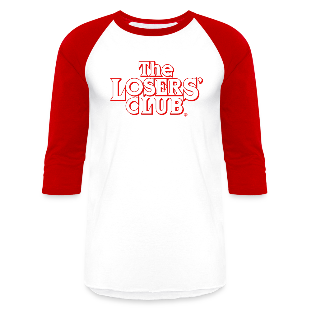 The Losers' Club Baseball T-Shirt - white/red