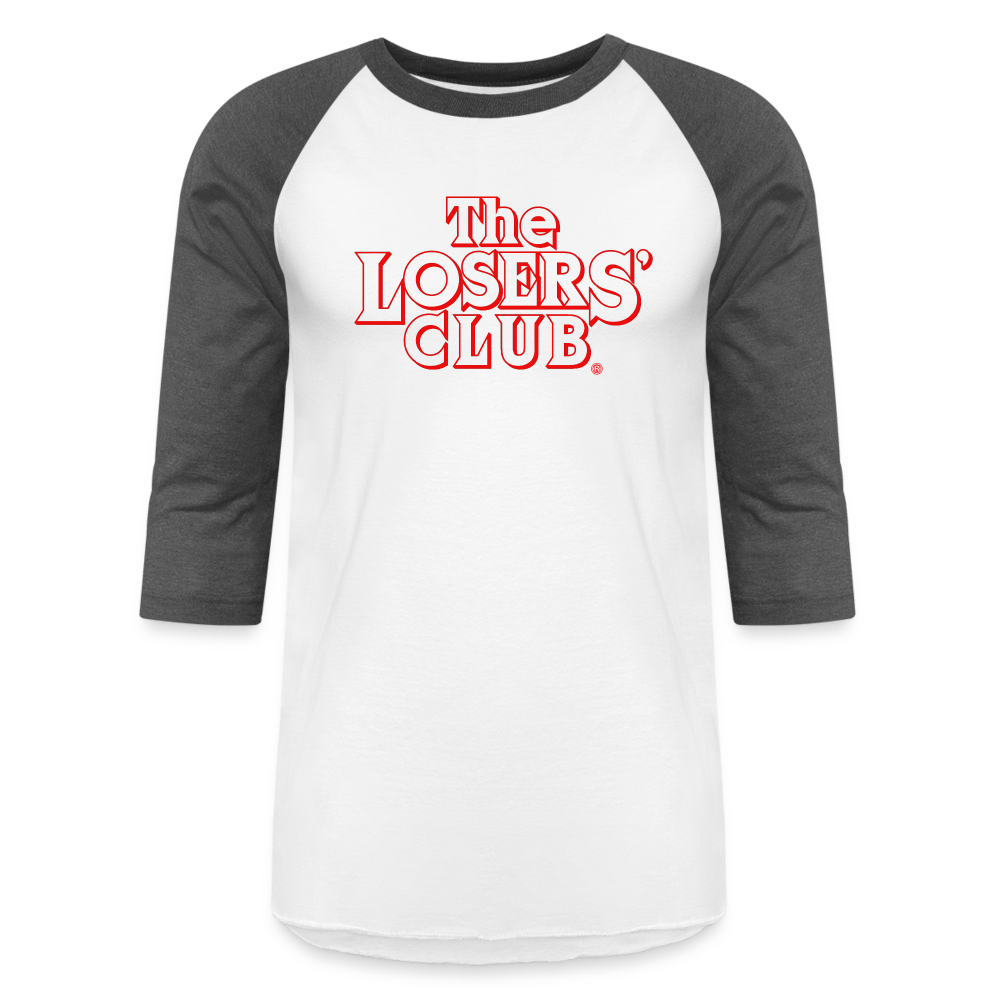 The Losers' Club Baseball T-Shirt - white/charcoal