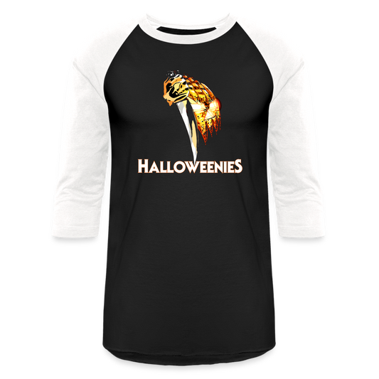 Halloweenies Season 1 Baseball T-Shirt - black/white